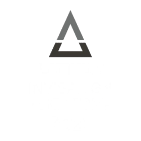 Stacked triangle logo in gray and black, representing the Discover Orthodontics brand symbol.